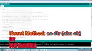 Arduino IDE Generic ESP8266 Module Board Reset Method: Hard resetting via RTS pin & Soft Resetting