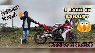 HONDA CBR 650F || Exhaust Sound  || RoadRunner kolkata