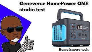Rome Knows Tech - Geneverse Solar Generator for Homes and on location