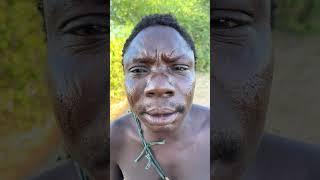 Hadzabe Tribe bushmen Chabba say names of popular football players for the first time in English 