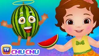 Watermelon Song (Fruit) | Learn Fruits for Kids | Educational Songs & Nursery Rhymes | ChuChu TV