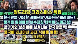 월드리딩 크리스마스 특집. 한국인을 겨냥한 키예프발 가짜뉴스 퍼레이드!/품격을 잃어버린 보수참칭 세력의 노예근성!/장가계와 상하이에 넘쳐나는 한국관광객!