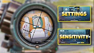 NEW BEST SETTINGS & SENSITIVITY | PUBG MOBILE