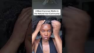 Most Common Myths in Natural Hair Community #naturalhair #shorts