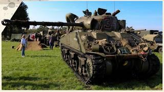 200+ Historic Military Vehicles at Camp Overasselt.