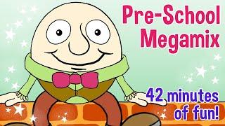 Pre-school Megamix by Oxbridge Baby - 42 Minutes of Fun! - Nursery Rhymes, Animals and lots more!