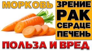 МОРКОВЬ - ПОЛЬЗА И ВРЕД (Это должны знать все. Свойства моркови)