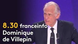 Investiture de D. Trump : Dominique de Villepin met en garde l'Europe "à l'heure de la soumission"