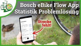 Bosch eBike  Leere Strecken  Problemlösung für Streckenaufzeichnung