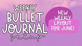  LIVE PLAN WITH ME | New Weekly Layout For June!