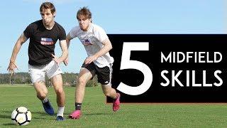 5 SIMPLE Midfield Skills for REAL GAMES