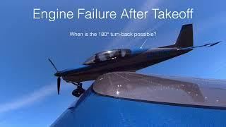 Sling TSi engine failure after takeoff - Impossible Turn analysis