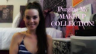 Purging & Organizing My Makeup Collection!