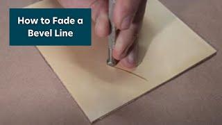 How to Fade a Bevel Line