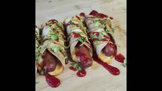 Airfryer tortilla dogs