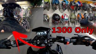 Budget Helmet Under 1300 | Hero Xtreme 125r ibs Ride Kari aaj  | Karol Bagh Market Explore