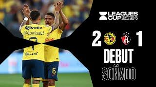 AMÉRICA 2-1 ATLAS | GOLAZO de HENRY y AVANZAN las ÁGUILAS 