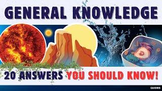 How Smart Are You?  20 General Knowledge Trivia Quiz Questions YOU SHOULD KNOW 