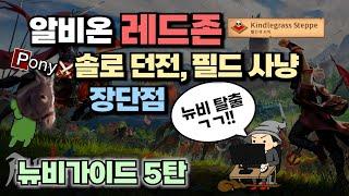알비온 초보자가이드 - 레드존의 모든 것! 필드사냥과 솔로던전 비교 및 레드존 팁들 (뉴비 필독)