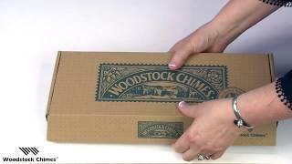 Unboxing classic style Woodstock Chimes