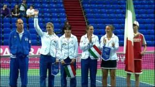 Fed Cup Highlights: Russia 5-0 Italy