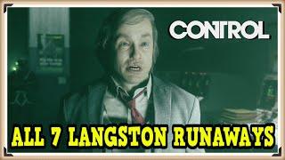 Control All 7 Langston's Runaway Locations - Missing Altered Items