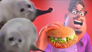 Grubhub Ad but it’s Bouncing Seals