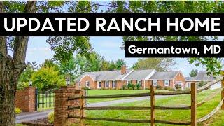 Updated Ranch Home in Spring Meadows | Germantown, MD House Tour