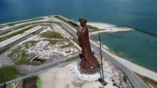 (4K) 澎湖重光媽祖像空拍
