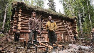 30 days Starving and Building a Cabin in Alaska