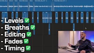 How I edit RAP VOCALS before mixing