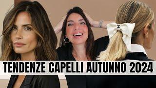 TENDENZE CAPELLI AUTUNNO 2024: Tutte le pettinature e i colori di stagione