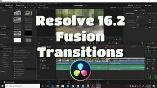 Resolve 16.2 | Fusion Transitions