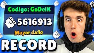 HAGO EL RECORD MUNDIAL de DAÑO en UNA PARTIDA *5 MILLONES* en BRAWL STARS