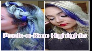 Now You See It.... Now You Don't! | How to: Do Peek-a-Boo highlights | Nessa Martinez