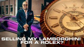 SELLING MY LAMBORGHINI URUS FOR A ROLEX | TRADING AN EXOTIC CAR FOR A TIMEPIECE AT WATCHFINDER