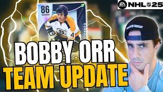 BOBBY ORR IS INSANE!!! HUGE TEAM UPDATE IN NHL 25 HUT