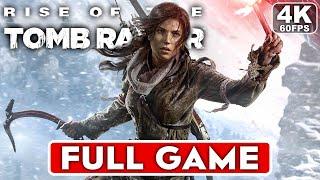 RISE OF THE TOMB RAIDER Gameplay Walkthrough Part 1 FULL GAME [4K 60FPS PC ULTRA] - No Commentary