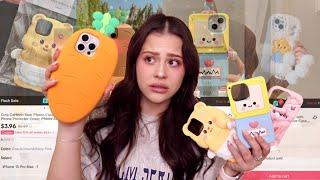 Buying iPhone Cases from THE TIKTOK SHOP (someone stop me pls)‍️