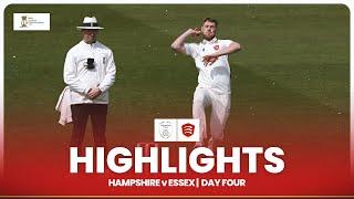  3 WICKETS IN 4 BALLS! | Essex v Hampshire Day 4 Highlights