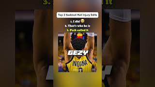 Top 3 Saddest Tyrese Haliburton Injury Edits  #nba #basketball