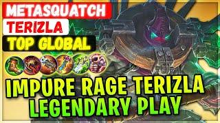 Impure Rage Terizla Legendary Play [ Top Global Terizla ] MetaSquatch - Mobile Legends Emblem Build