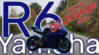 Yamaha R6 - Oil Change How-To (2022)