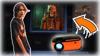 The BEST Halloween Projector For Your Home Haunt? | AAXA HP3 Halloween Projector Unboxing/Review