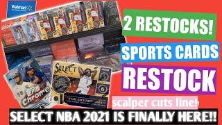 Scalper cuts line #1 spot! | Caught 2 Walmart Sports Cards Restocks in the morning!