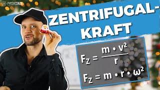 Zentrifugalkraft Erklärung - Weihnachtsedition | Physik Grundlagen | Physik für Mediziner