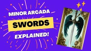 The Minor Arcana Suit of Swords -  Meanings For The Suit Of Swords - Beginners Guide Suit of Swords