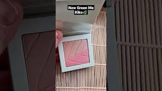 ️New Green Me Collection Kiko  Swatches