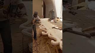 Making pergola front beam with design #woodworking #project #viralvideo #viral #shorts #asmr