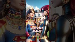 Wonder Woman, Black Widow e Catwoman lavorano per Supergirl!   #shorts #marvel #joker